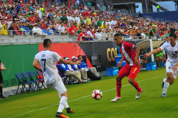 Bolivia Enfrenta Panamá Durante Copa American Centenario Orlando Florida Camping — Foto de Stock