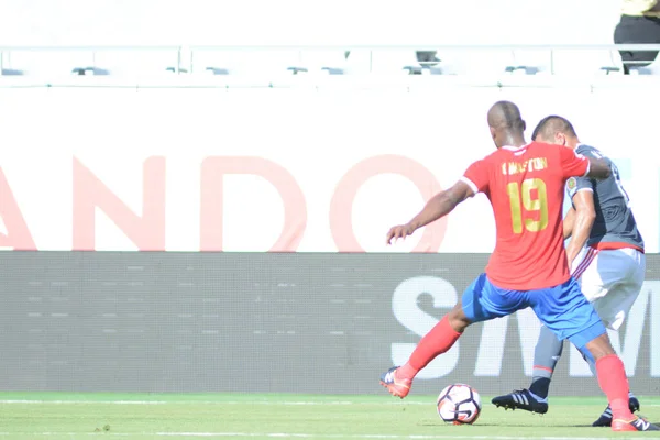 Costa Rica Confruntă Paraguay Timpul Centenarului Copa America Camping World — Fotografie, imagine de stoc