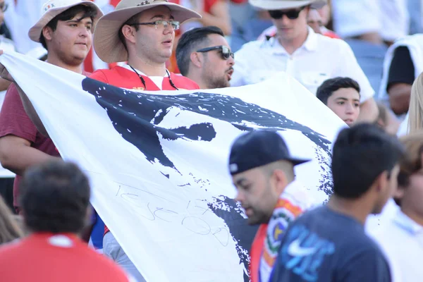 Costa Rica Affronta Paraguay Durante Centenario Della Copa America Camping — Foto Stock