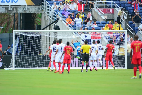 볼리비아 올랜도 플로리다 스타디움에서 아메리카센 테나리오 경기에서 파나마와 — 스톡 사진