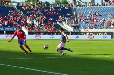 Kosta Rika, Copa America Centenario sırasında Paraguay ile Orlando Florida 'daki Dünya Kampı Stadyumu' nda karşılaştı..  