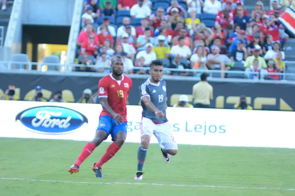 Costa Rica Enfrenta Paraguay Durante Copa América Centenario Camping World —  Fotos de Stock