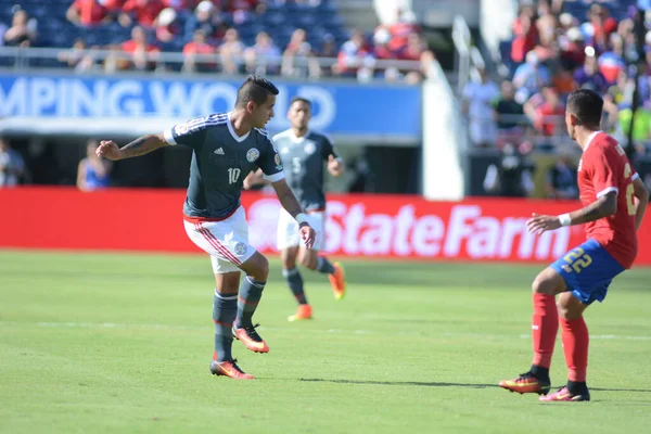 Kosta Rika, Copa America Centenario sırasında Paraguay ile Orlando Florida 'daki Dünya Kampı Stadyumu' nda karşılaştı..  