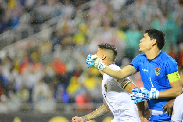 Bolívia Enfrenta Panamá Durante Centenário Americano Copa Orlando Florida Camping — Fotografia de Stock