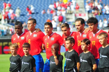 Kosta Rika, Copa America Centenario sırasında Paraguay ile Orlando Florida 'daki Dünya Kampı Stadyumu' nda karşılaştı.. 