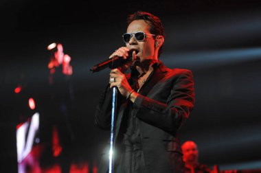 Latin şarkıcı Marc Anthony 5 Ekim 2014 'te Orlando Florida' daki Amway Center 'da konser verdi.