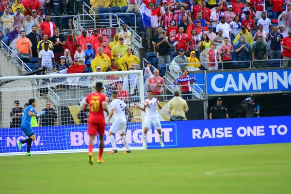 Bolívia Enfrenta Panamá Durante Centenário Americano Copa Orlando Florida Camping — Fotografia de Stock