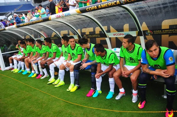 Bolivia Enfrenta Panamá Durante Copa American Centenario Orlando Florida Camping —  Fotos de Stock