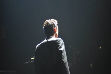 Latin şarkıcı Marc Anthony 5 Ekim 2014 'te Orlando Florida' daki Amway Center 'da konser verdi..  