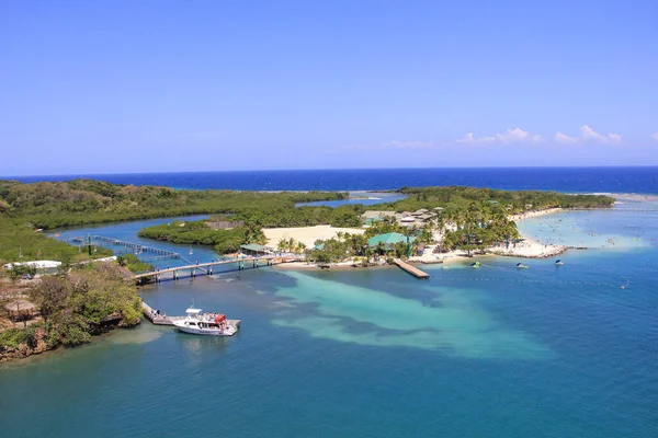 Die Wunderschöne Mahagoni Bucht Honduras Mai 2014 — Stockfoto