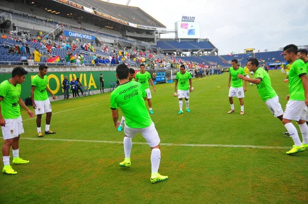 Bolivia Möter Panama Copa American Centenario Orlando Florida Camping World — Stockfoto