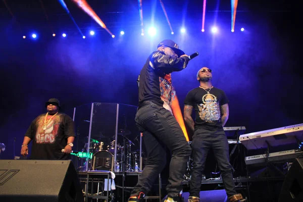 Şarkıcıları Keith Sweat Jagged Edge Dru Hill Sisqo Kasım 2014 — Stok fotoğraf