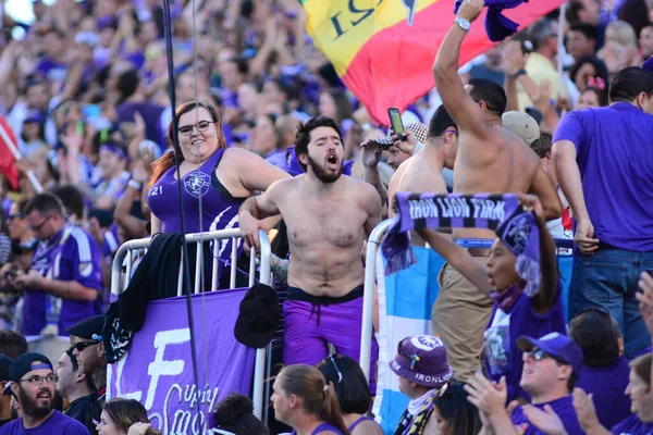 Orlando City Värd United Camping World Stadium Orlando Florida Den — Stockfoto