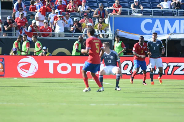 Costa Rica Face Paraguay Copa America Centenario Camping World Stadium — Stock Photo, Image