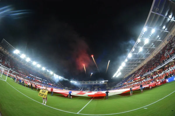 Match Qualification Pour Coupe Monde Orlando City Stadium Usa Panama — Photo