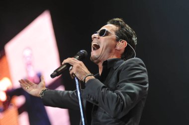Latin şarkıcı Marc Anthony 5 Ekim 2014 'te Orlando Florida' daki Amway Center 'da konser verdi.. 