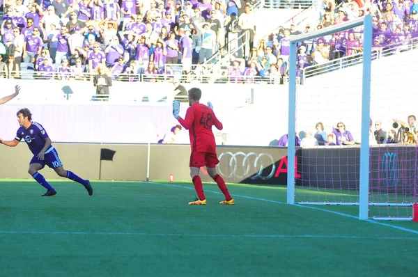 Orlando City Ospita United Camping World Stadium Orlando Florida Ottobre — Foto Stock