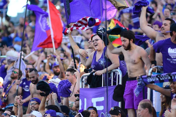 Orlando City Värd United Camping World Stadium Orlando Florida Den — Stockfoto