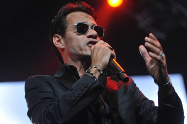 Latin şarkıcı Marc Anthony 5 Ekim 2014 'te Orlando Florida' daki Amway Center 'da konser verdi..  