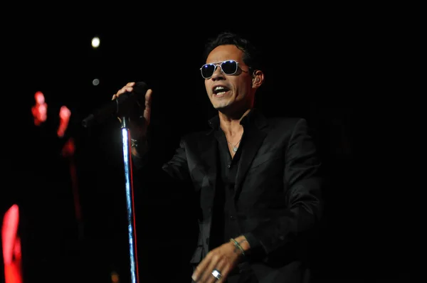 2014 Latin Singer Marc Anthony Performs Amway Center Orlando Florida — 스톡 사진