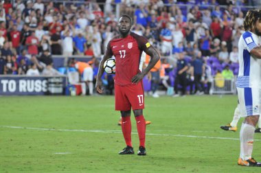 Dünya Kupası eleme maçı Orlando City Stadyumu 'nda. ABD Panama 'ya karşı 6 Ekim 2017' de Orlando, Florida 'da. 