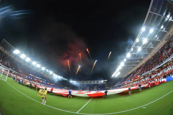 Match Qualification Pour Coupe Monde Orlando City Stadium Usa Panama — Photo