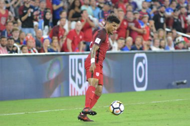 Dünya Kupası eleme maçı Orlando City Stadyumu 'nda. ABD Panama 'ya karşı 6 Ekim 2017' de Orlando, Florida 'da. 