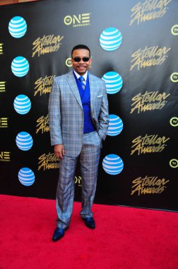 20 Şubat 2016 'da Las Vegas' taki Orleans Arena 'da düzenlenen 31. Yıldız Ödülleri sırasında kırmızı halı..