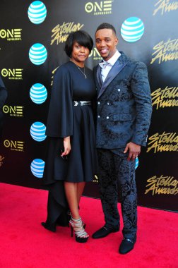 20 Şubat 2016 'da Las Vegas' taki Orleans Arena 'da düzenlenen 31. Yıldız Ödülleri sırasında kırmızı halı..