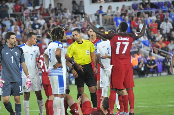 World Cup Qualifying Match Orlando City Stadium Inglés Usa Panamá — Foto de Stock