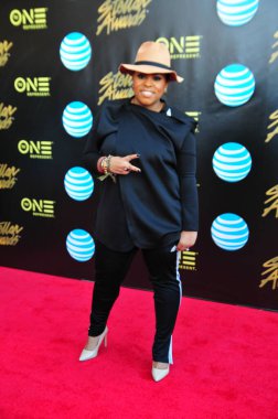 20 Şubat 2016 'da Las Vegas' taki Orleans Arena 'da düzenlenen 31. Yıldız Ödülleri sırasında kırmızı halı..