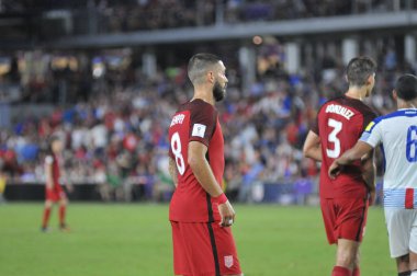 Dünya Kupası eleme maçı Orlando City Stadyumu 'nda. ABD Panama 'ya karşı 6 Ekim 2017' de Orlando, Florida 'da.