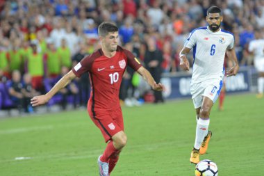 Dünya Kupası eleme maçı Orlando City Stadyumu 'nda. ABD Panama 'ya karşı 6 Ekim 2017' de Orlando, Florida 'da.