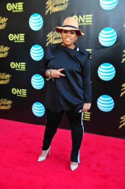 20 Şubat 2016 'da Las Vegas' taki Orleans Arena 'da düzenlenen 31. Yıldız Ödülleri sırasında kırmızı halı..