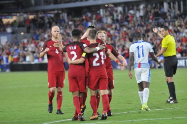 Dünya Kupası eleme maçı Orlando City Stadyumu 'nda. ABD Panama 'ya karşı 6 Ekim 2017' de Orlando, Florida 'da.