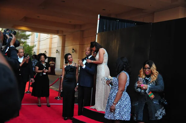 Alfombra Roja Durante Los Premios Estelares Anuales Orleans Arena Las — Foto de Stock