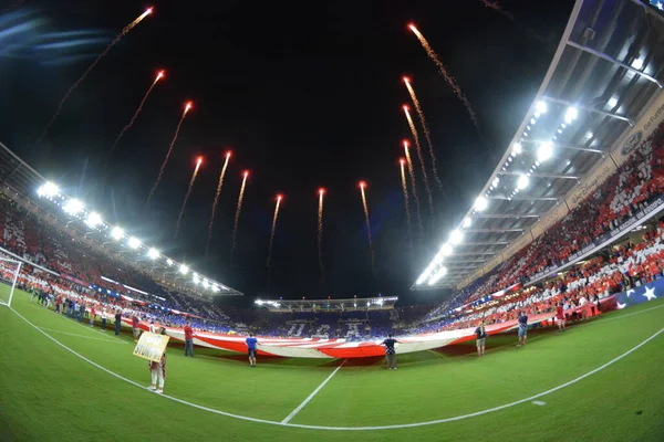 Match Qualification Pour Coupe Monde Orlando City Stadium Usa Panama — Photo