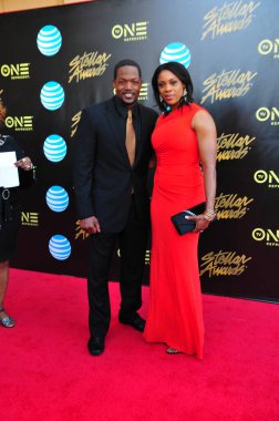 20 Şubat 2016 'da Las Vegas' taki Orleans Arena 'da düzenlenen 31. Yıldız Ödülleri sırasında kırmızı halı..