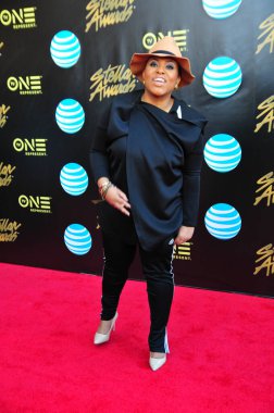 20 Şubat 2016 'da Las Vegas' taki Orleans Arena 'da düzenlenen 31. Yıldız Ödülleri sırasında kırmızı halı..