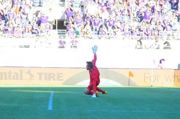 Orlando City Gospodarz United Camping World Stadium Orlando Florida Dniu — Zdjęcie stockowe