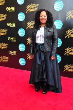 20 Şubat 2016 'da Las Vegas' taki Orleans Arena 'da düzenlenen 31. Yıldız Ödülleri sırasında kırmızı halı..