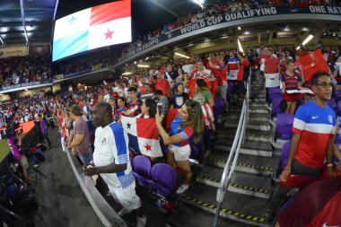 Dünya Kupası eleme maçı Orlando City Stadyumu 'nda. ABD Panama 'ya karşı 6 Ekim 2017' de Orlando, Florida 'da.