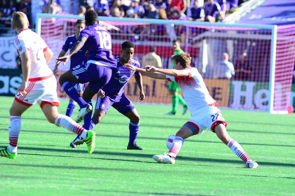 Orlando City Ospita United Camping World Stadium Orlando Florida Ottobre — Foto Stock