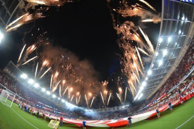 Dünya Kupası eleme maçı Orlando City Stadyumu 'nda. ABD Panama 'ya karşı 6 Ekim 2017' de Orlando, Florida 'da. 