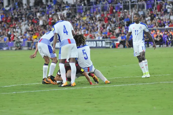 Mecz Kwalifikacyjny Mistrzostw Świata Stadionie Orlando City Stany Zjednoczone Panama — Zdjęcie stockowe