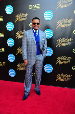 20 Şubat 2016 'da Las Vegas' taki Orleans Arena 'da düzenlenen 31. Yıldız Ödülleri sırasında kırmızı halı..