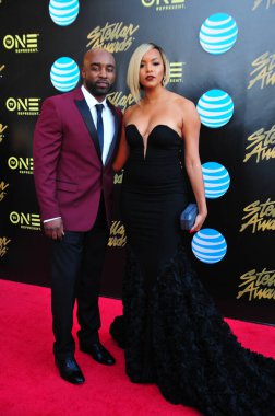 20 Şubat 2016 'da Las Vegas' taki Orleans Arena 'da düzenlenen 31. Yıldız Ödülleri sırasında kırmızı halı..