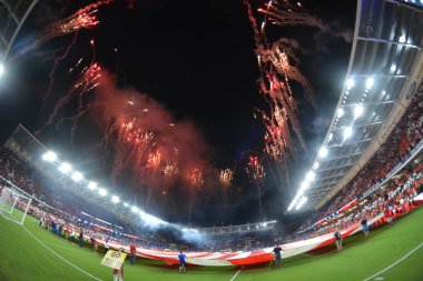 Dünya Kupası eleme maçı Orlando City Stadyumu 'nda. ABD Panama 'ya karşı 6 Ekim 2017' de Orlando, Florida 'da. 