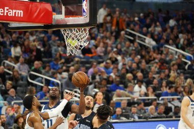 Orlando Magic, 21 Şubat 2020 Cuma günü Orlando Florida 'daki Amway Center' da Dallas Mavericks 'e ev sahipliği yapıyor.