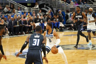 Orlando Magic, 21 Şubat 2020 Cuma günü Orlando Florida 'daki Amway Center' da Dallas Mavericks 'e ev sahipliği yapıyor..
